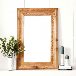 Oak : Khung Gương Gỗ Sồi - 70 x 90cm